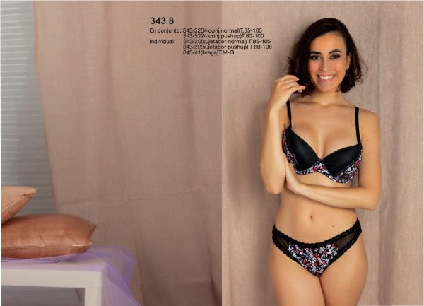 CONJUNTO SUJETADOR Y BRAGA DMR – MODELO 343 | FEMINIDAD, ESTILO Y CONFORT A UN PRECIO IRRESISTIBLE