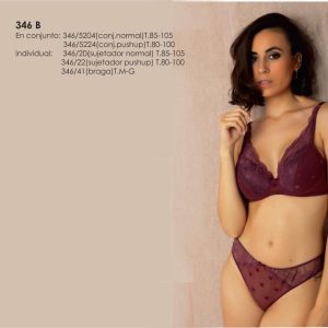 ¡El Conjunto de Sujetador DMR Modelo 346: Confort y Elegancia al Alcance de tu Mano!