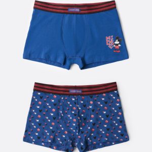 Pack de 2 Bóxers Hombre Mickey Mouse – Marca Admas