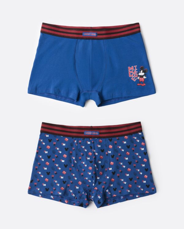 Pack de 2 Bóxers Hombre Mickey Mouse – Marca Admas