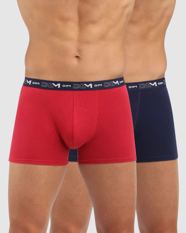 Pack 2 Bóxers DIM Hombre Modelo 6596 – Comodidad, estilo y libertad en tu día a día
