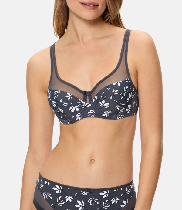 Sujetador DIM Modelo 3983 - Estilo, Confort y Elegancia con Estampado Urban Bloom
