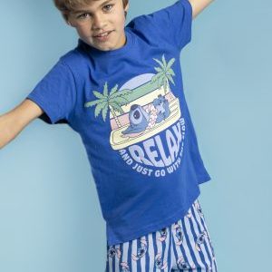 Pijama Niño Lilo & Stitch – Diversión Tropical, Comodidad y Sueños Aventureros