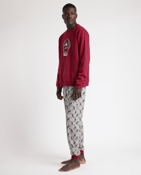 pijama de mickey para hombre modelo 62221 - Imagen 2