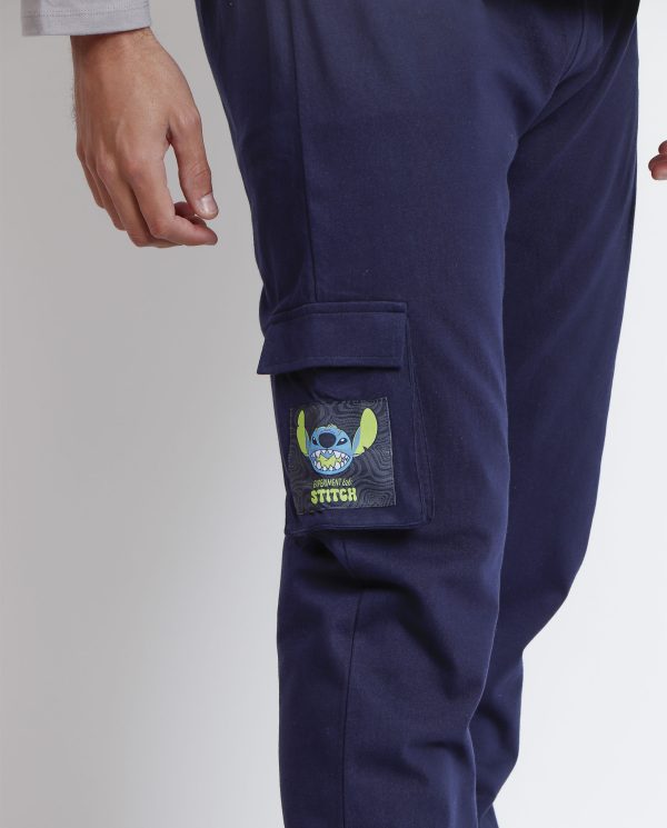 pijama lilo y stitch hombre modelo 62223 talla m - Imagen 3