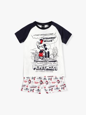 Pijama manga corta niño mickey 100 años de disney