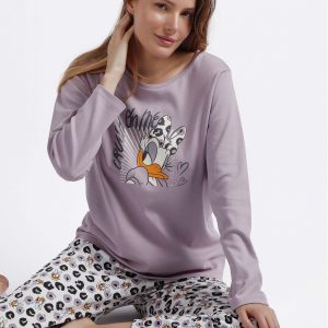 DISNEY Pijama Manga Larga Daisy Fashion para Mujer modelo 60657