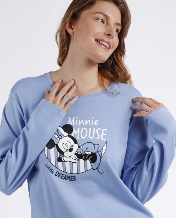 DISNEY Pijama Manga Larga Mickey Little Dreamer para Mujer modelo 60542