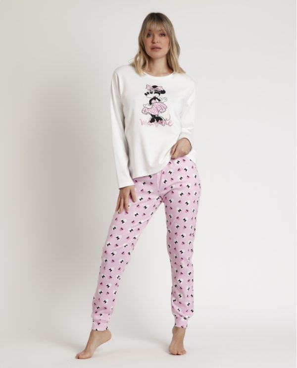 Pijama de Mujer Minnie Mouse Chic – Admas Oficial Disney 62274