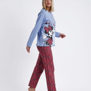 DISNEY Pijama Manga Larga Tapeta Minnie Grow para Mujer modelo 60560