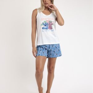 Pijama mujer Lilo & Stitch de Admas – Comodidad y ternura en cada noche modelo 63288