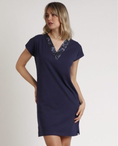 Elegancia ardiente con un toque de brillo: Vestido Admas modelo 19847