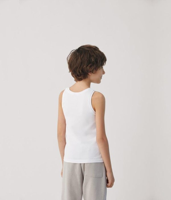 Camiseta Tirantes Niño Ysabel Mora 18304 | Algodón Blanco - Imagen 2