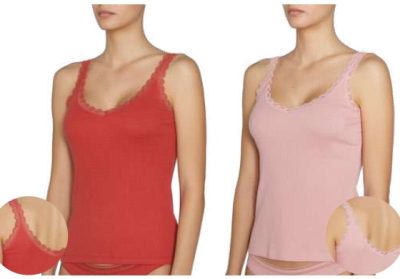 Camiseta de Algodón Canalé Ysabel Mora 19196: Confort Natural con un Toque Romántico