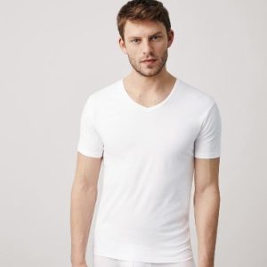 Camiseta interior hombre Ysabel Mora manga corta V modelo 20100