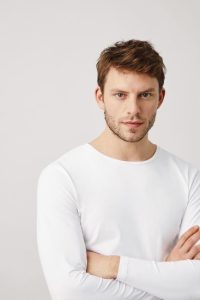 camiseta manga larga hombre