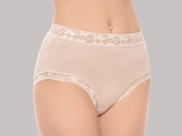 Braga Naiara 224 algodón con encaje cómoda mujer