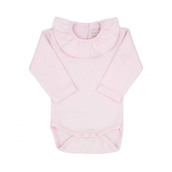Body bebé Rapife 902 algodón suave blanco rosa beige - Imagen 5