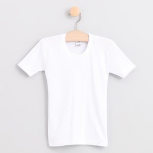 camiseta blanca infantil