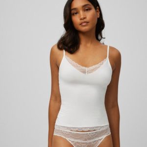 Camiseta tirantes Ysabel Mora 19048 encaje mujer