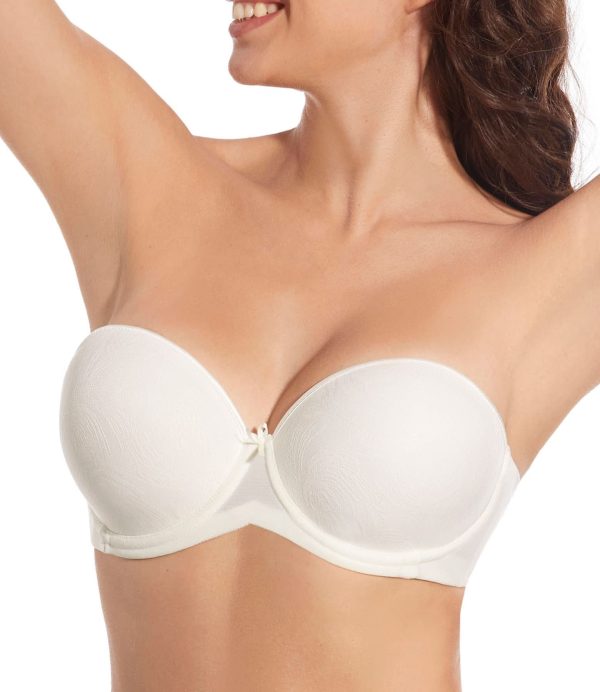 Sujetador Selene Vilma copa C y D sin tirantes - Imagen 2