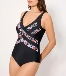 Bañador efecto cintura mujer