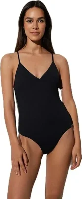 Bañador Negro Ysabel Mora 82459 Elegancia Copa B