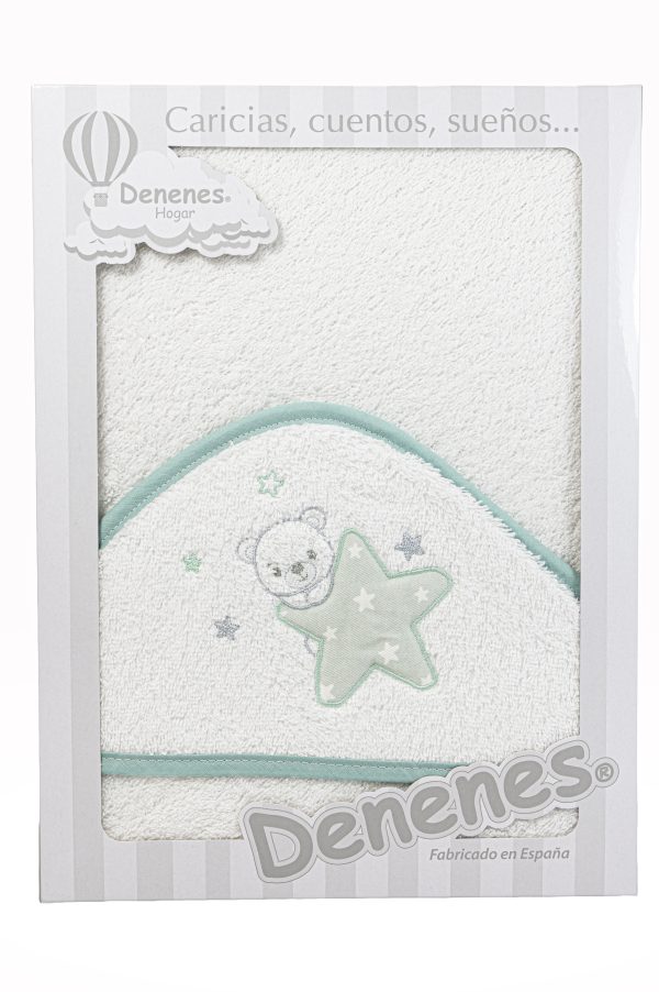 Capa de Baño Premium Denenes: El Abrazo más Suave tras el Baño del Bebé