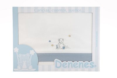 Juego de Sábanas Denenes Hogar Modelo Oso: Dulces Sueños en Rosa y Celeste - Imagen 3