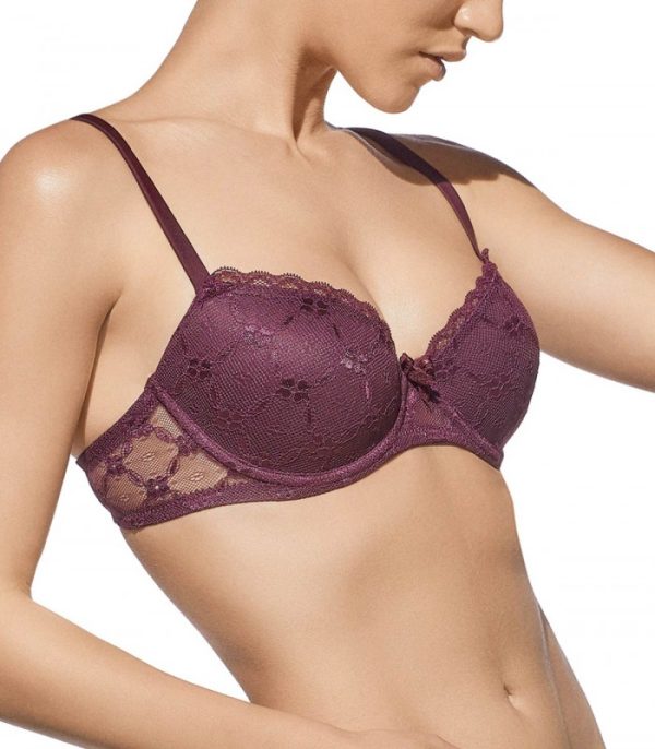 Sujetador Selene Brigitte | Push-Up con Encaje | Copa B
