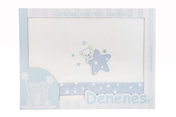 Juego de Sábanas Tríptico Denenes Ref. 235: Sueños Estrellados para tu Bebé - Imagen 3