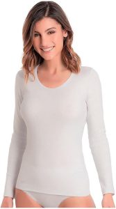 camiseta manga larga mujer playtex