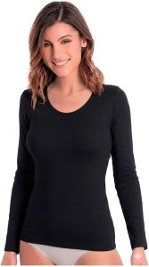 camiseta interior playtex manga larga