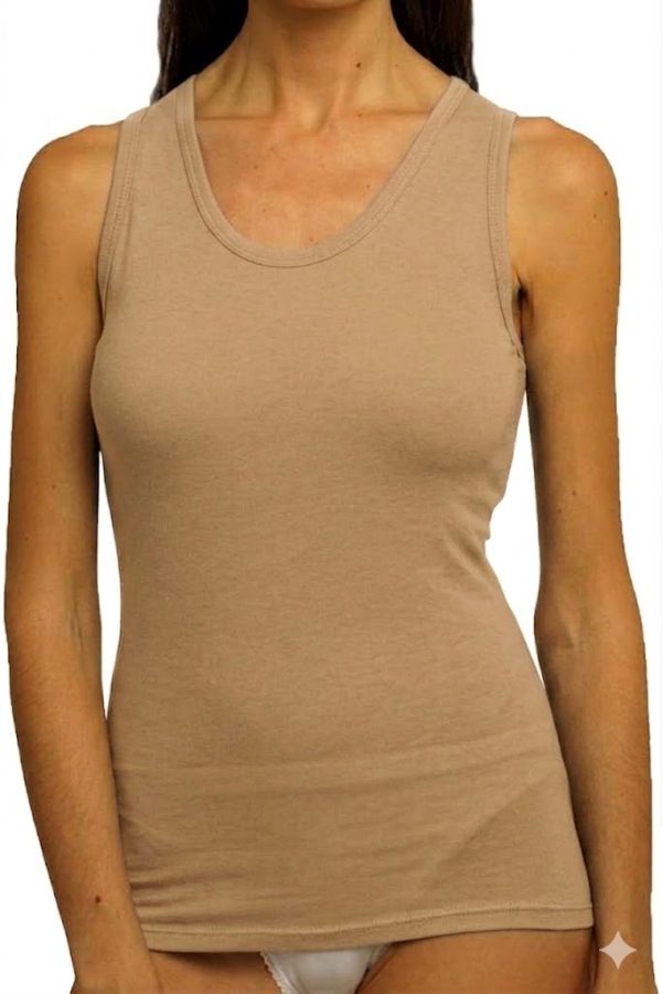 Camiseta interior de tirantes mujer Playtex 4710 - Imagen 2