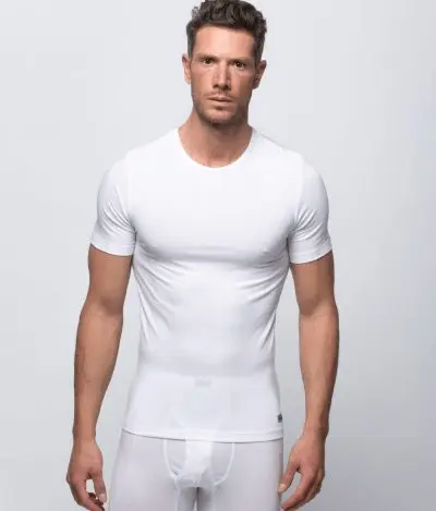 Camiseta Abanderado Advanced 041Y Cuello Redondo Algodón