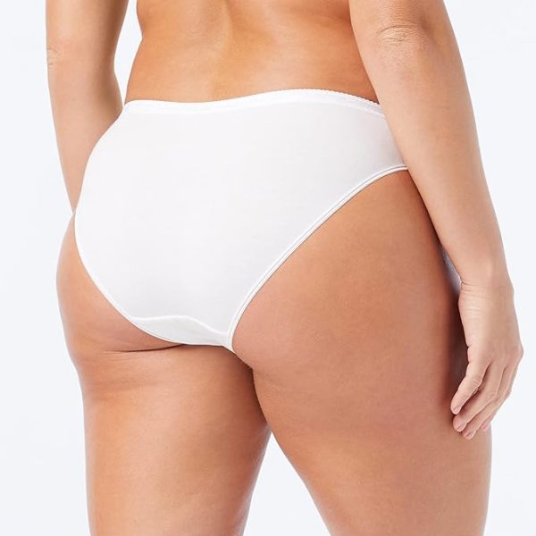 Pack 2 Bragas Playtex AZM Algodón Blanco - Imagen 2
