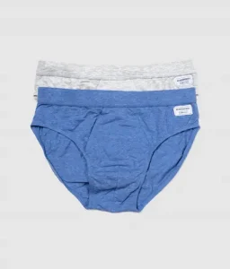 slip hombre azul medio