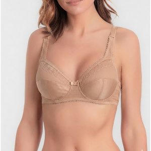 Sujetador Playtex 2ZF Flower Elegance – Sofisticación, Sujeción Óptima y Detalles de Encaje ( Talla 100 copa b y c )