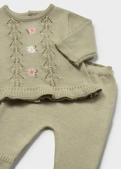 Conjunto Polaina Punto Mayoral 2501 | Moda Bebé - Imagen 2