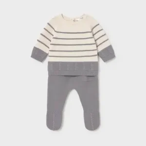 Conjunto Polaina bebe  Mayoral de Punto Modelo 2505: Estilo, Delicadeza y Confort para tu Bebé