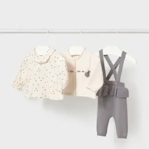 Conjunto 3 Piezas Bebé Niña Mayoral Modelo 2516