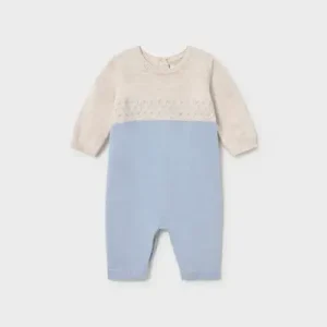 Pelele de Tricot Mayoral Modelo 2601: Elegancia, Ternura y Confort para tu Bebé