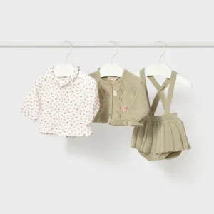 Conjunto 3 Piezas Falda Tricot Mayoral para Niña (Modelo 2804)