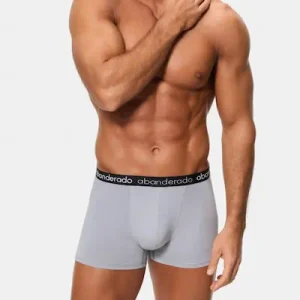 Pack de 2 Bóxers Abanderado Modelo 596: Confort y Estilo en Gris y Negro