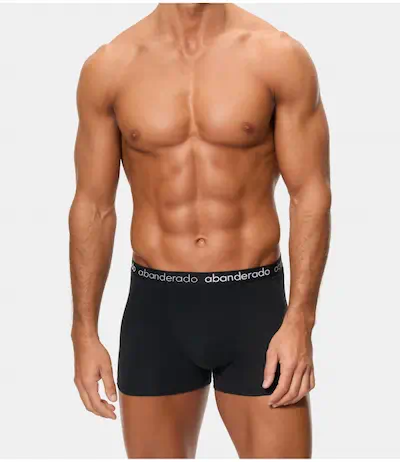 Pack de 2 Bóxers Abanderado Modelo 596: Kaki y Negro - Imagen 2