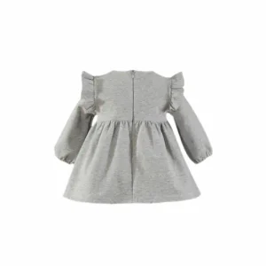 Vestido gris de niña marca Miranda